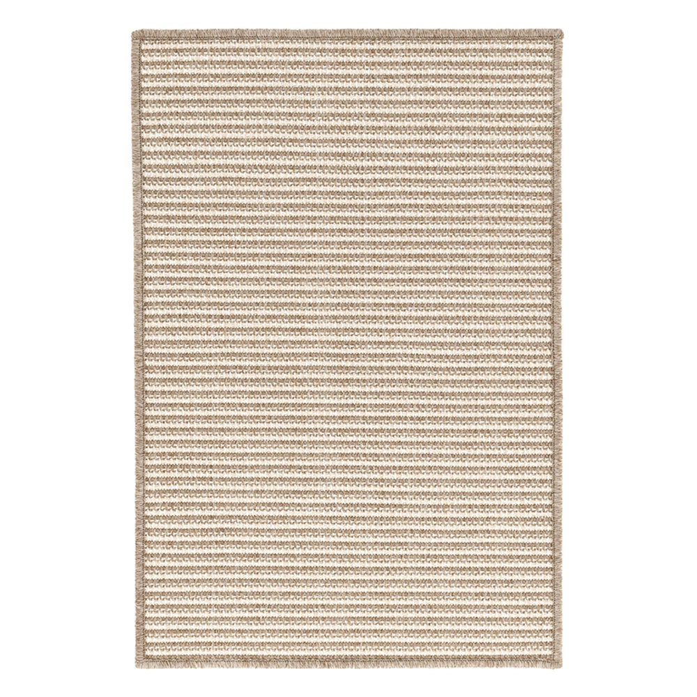 Oak Grove Woven Indoor/Outdoor Custom Rug | Khaki