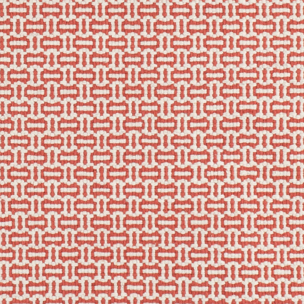 Miss Muffet Handwoven Cotton Rug Swatch | Paprika