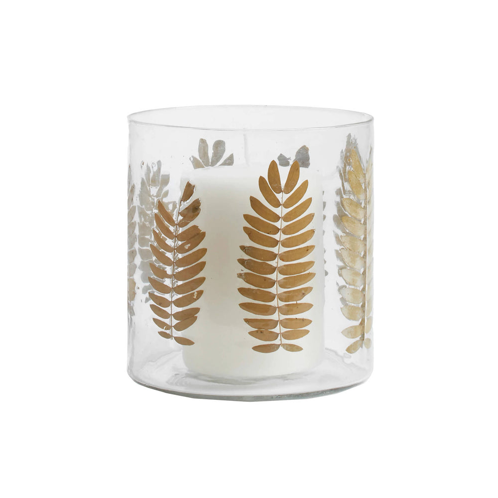 Leaf Cylinder | Gold
