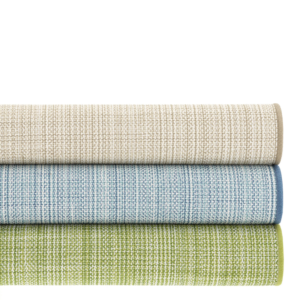 Lakeside Woven Indoor/Outdoor Custom Rug | Khaki