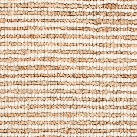 Twiggy Handwoven Wool / Jute Rug by Bunny Williams Swatch | Natural