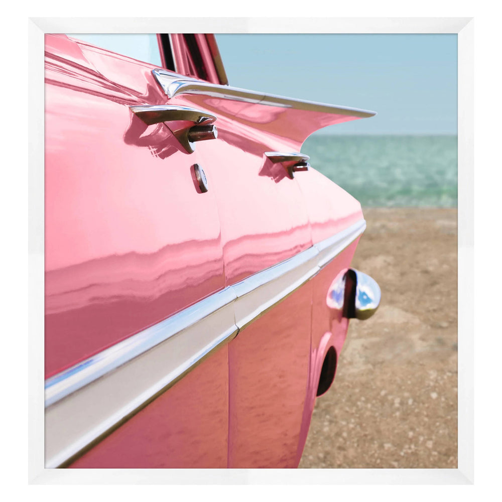 Cadillac 1 Wall Art | Pink