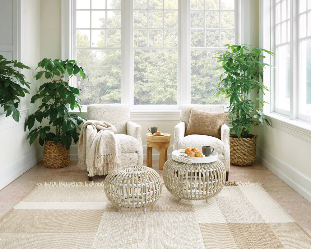 Griffin Linen Decorative Pillow Cover | Parchment