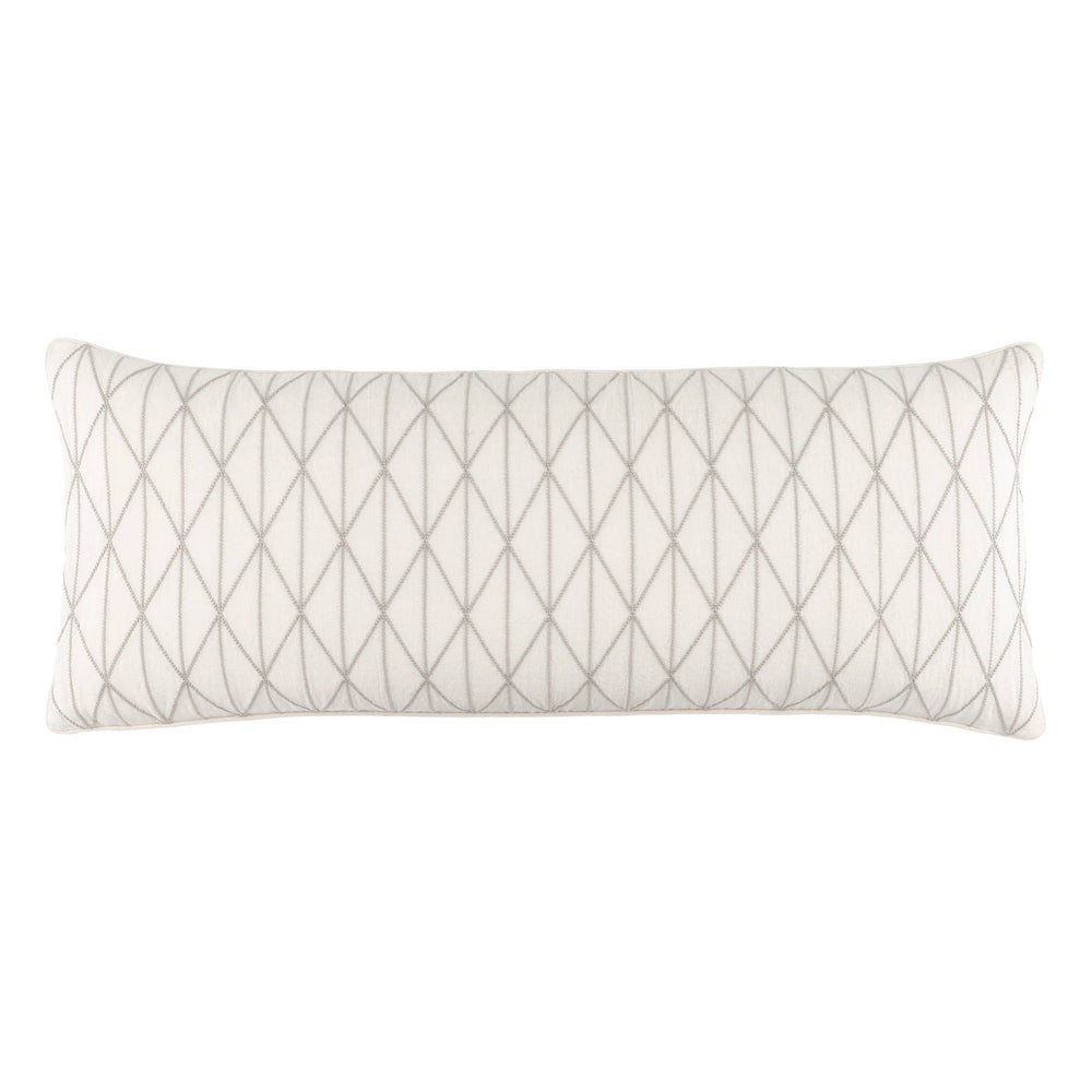 Adger Embroidered Decorative Pillow Cover | Plaster