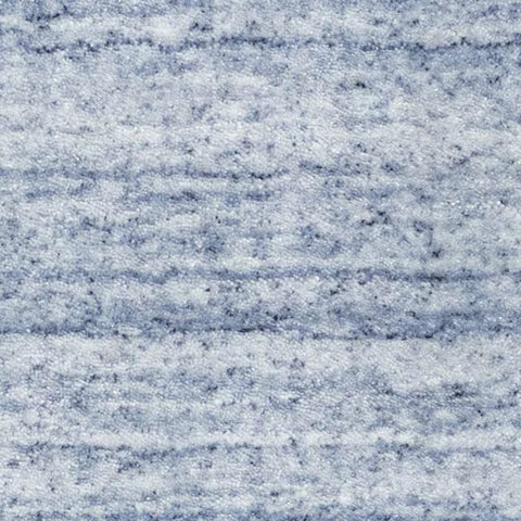 Nordic Hand Loom Knotted Performance Rug Swatch | Blue