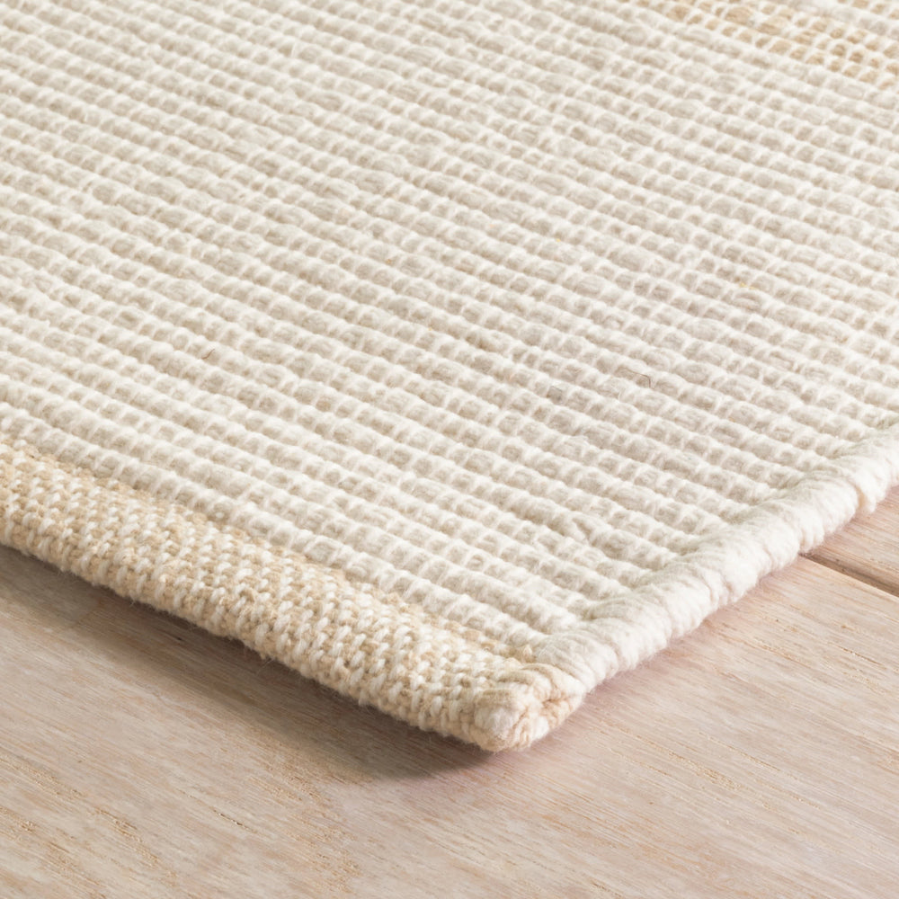 La Mirada Handwoven Cotton Rug | Wheat