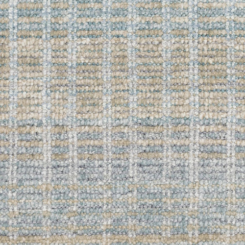 Geneva Handwoven Viscosecotton Rug Swatch | Blue