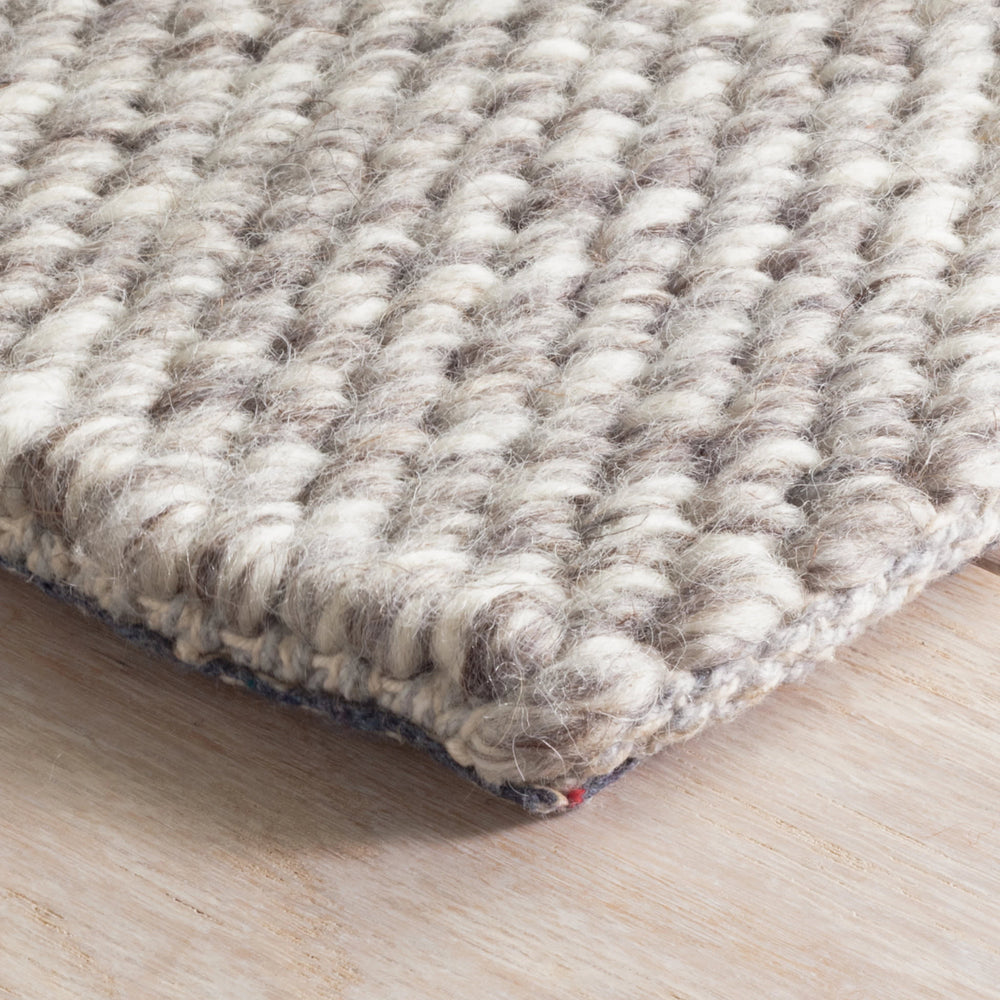 Loggia Handwoven Wool Rug | Grey