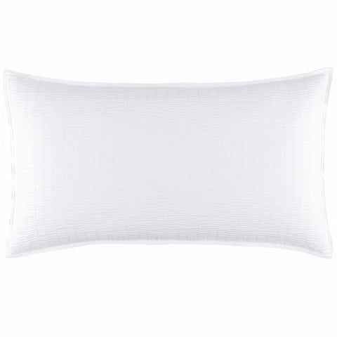 Roark Matelasse Sham | White