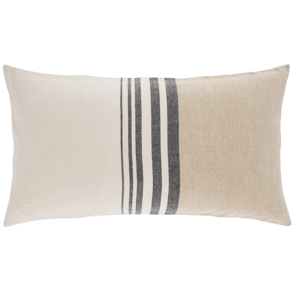 Linen Chenille Stripe Sham | Neutral