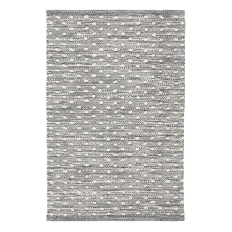 Hobnail Handwoven Performance Rug | Grey