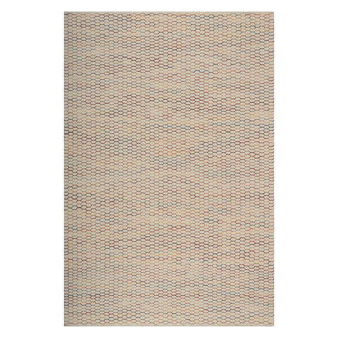 Kaelani Textured Geometric Indoor Rug | Multicolor