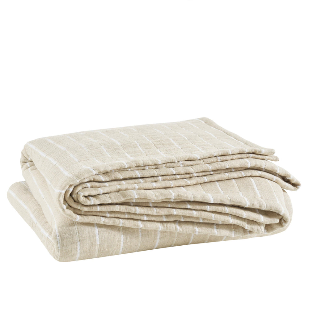 Marino Matelasse Coverlet | Natural/Ivory