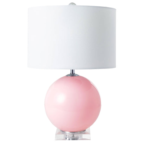 On the Ball Table Lamp | Pink