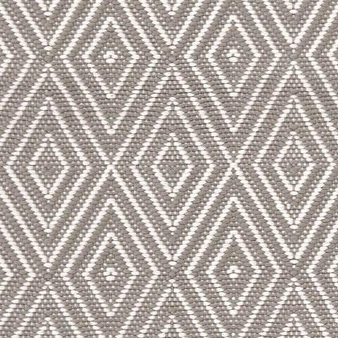 Diamond Handwoven Indoor/Outdoor Rug Swatch | Fieldstone/Ivory