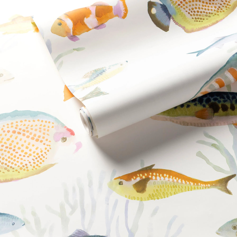 Happy Fish Wallpaper | Multi