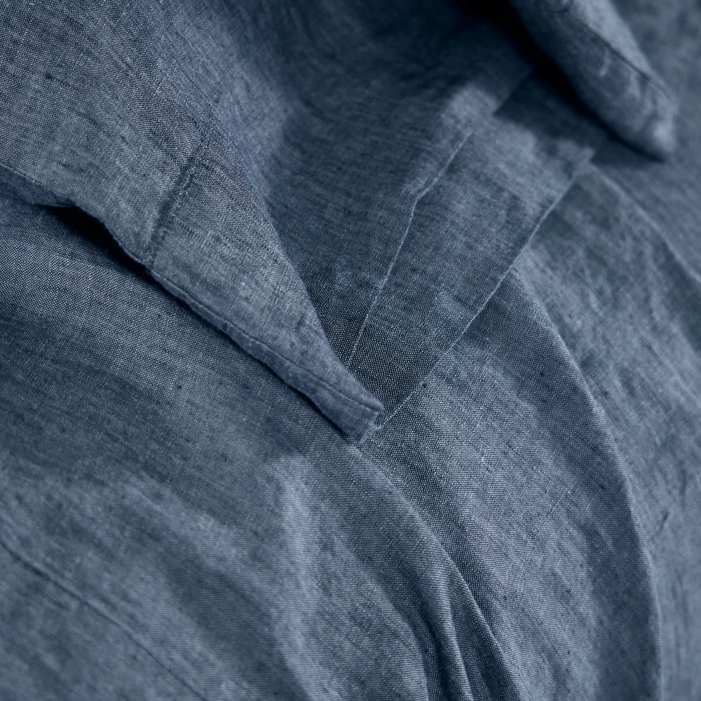 Jovi Linen Sheet Set | Ink