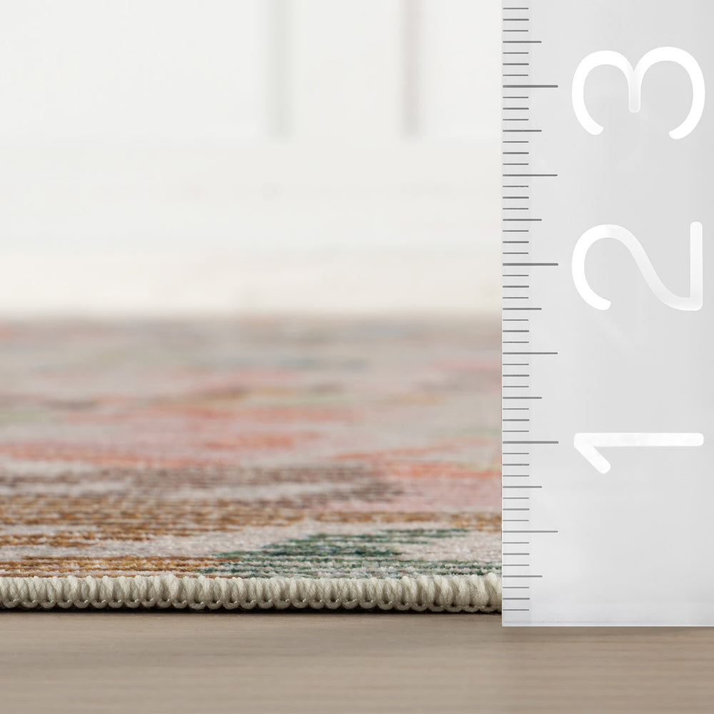 Bloom Machine Washable Rug | Multi