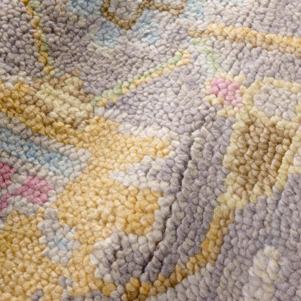 Iris Hand Knotted Wool Rug | Multi