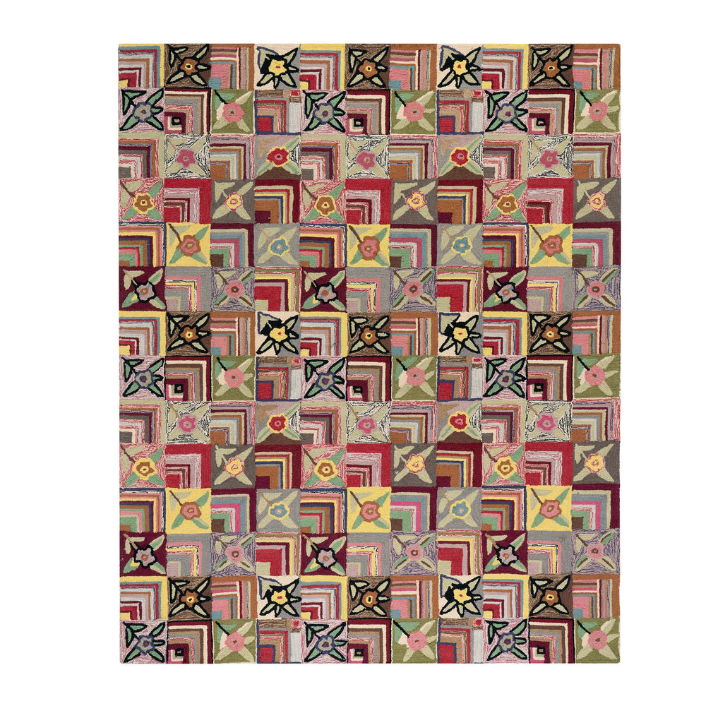 Gypsy Rose Hand Hooked Wool Rug | Multi