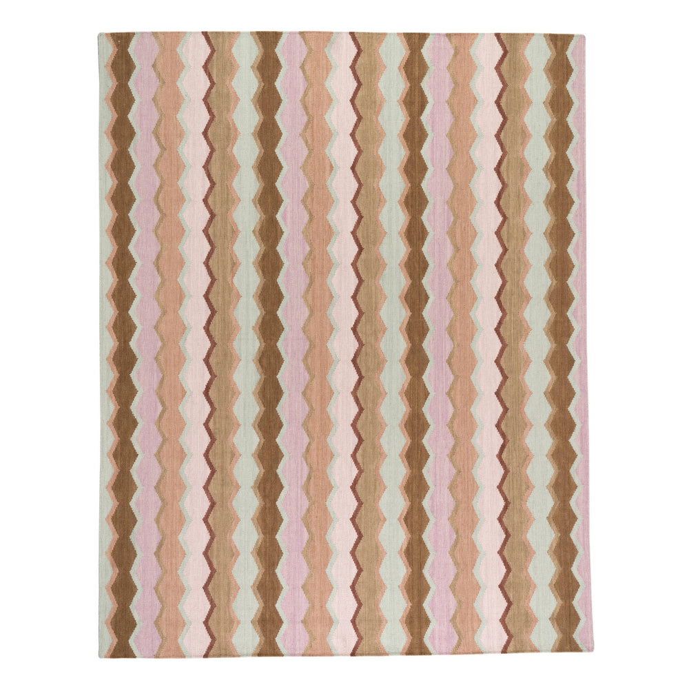 Safety Net Handwoven Wool Rug | Earth
