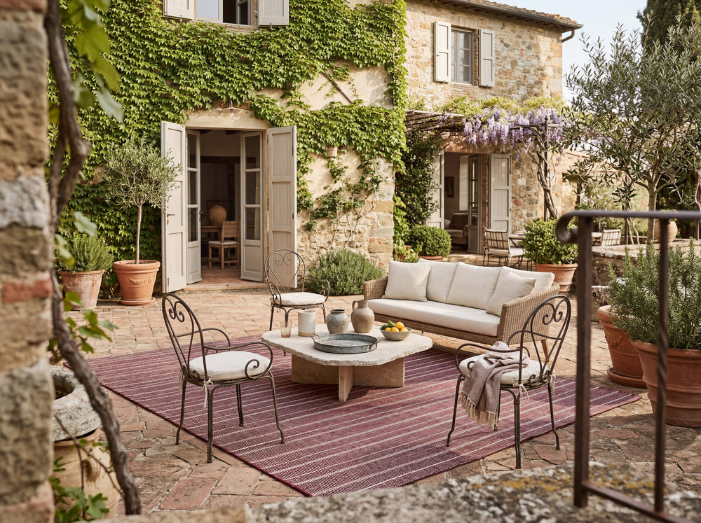 Samson Handwoven Indoor/Outdoor Rug | Red