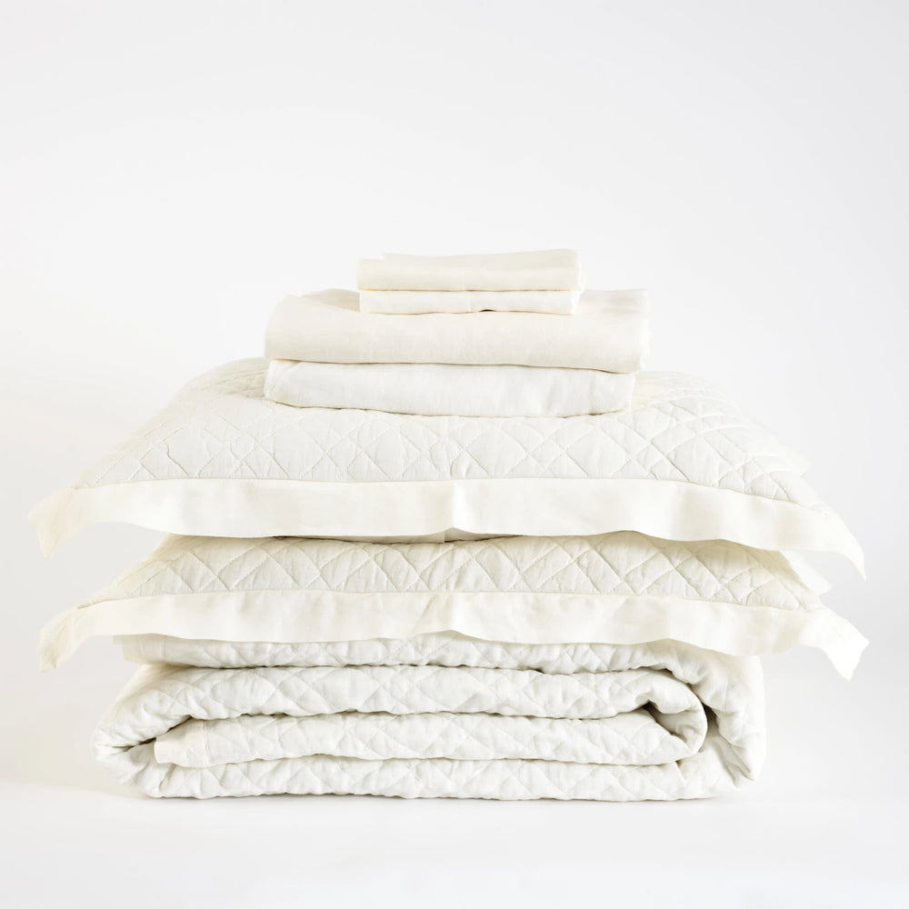 Lush Linen White Core Bedding Bundle | None
