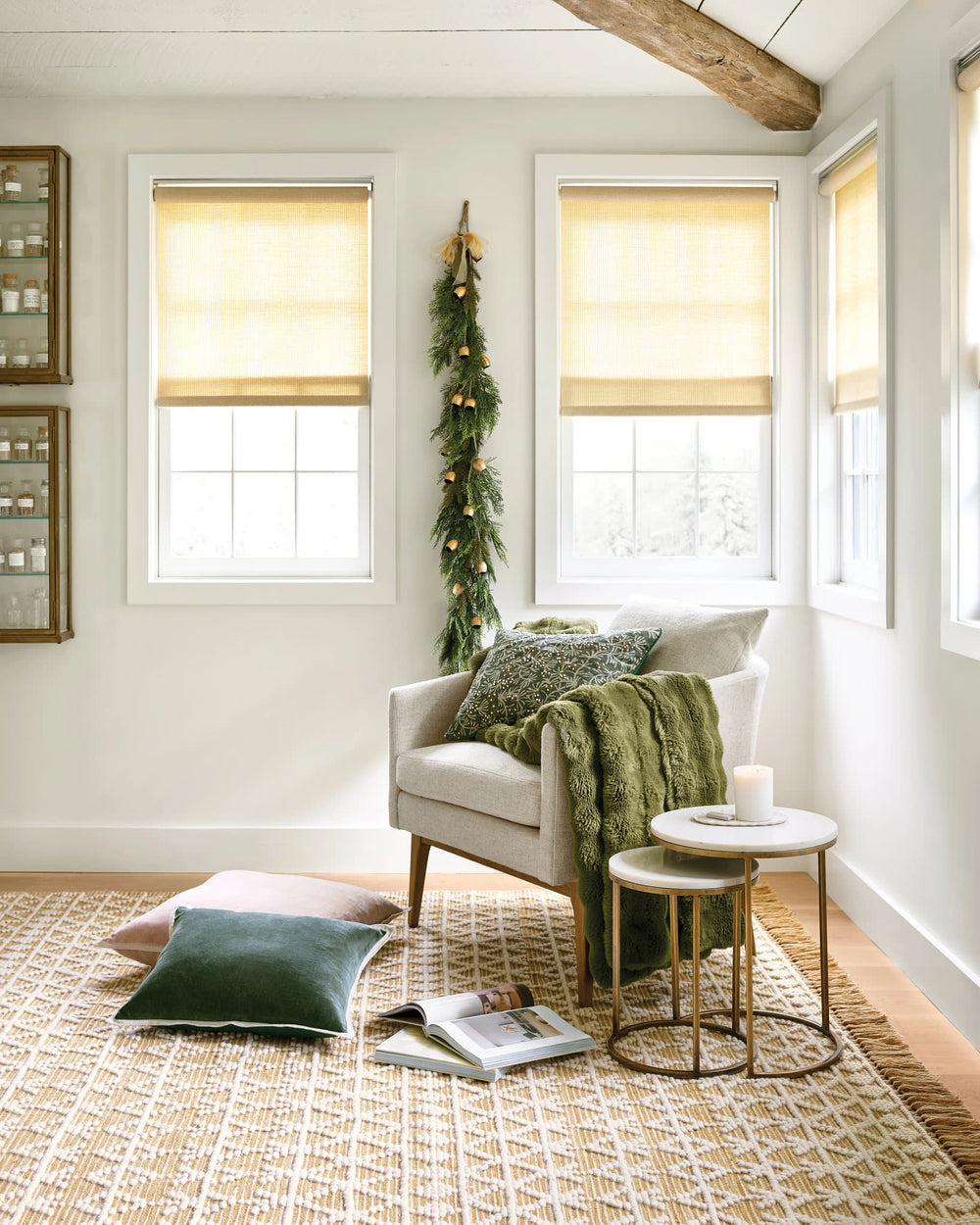 5' Mixed Greenery Garland | Green