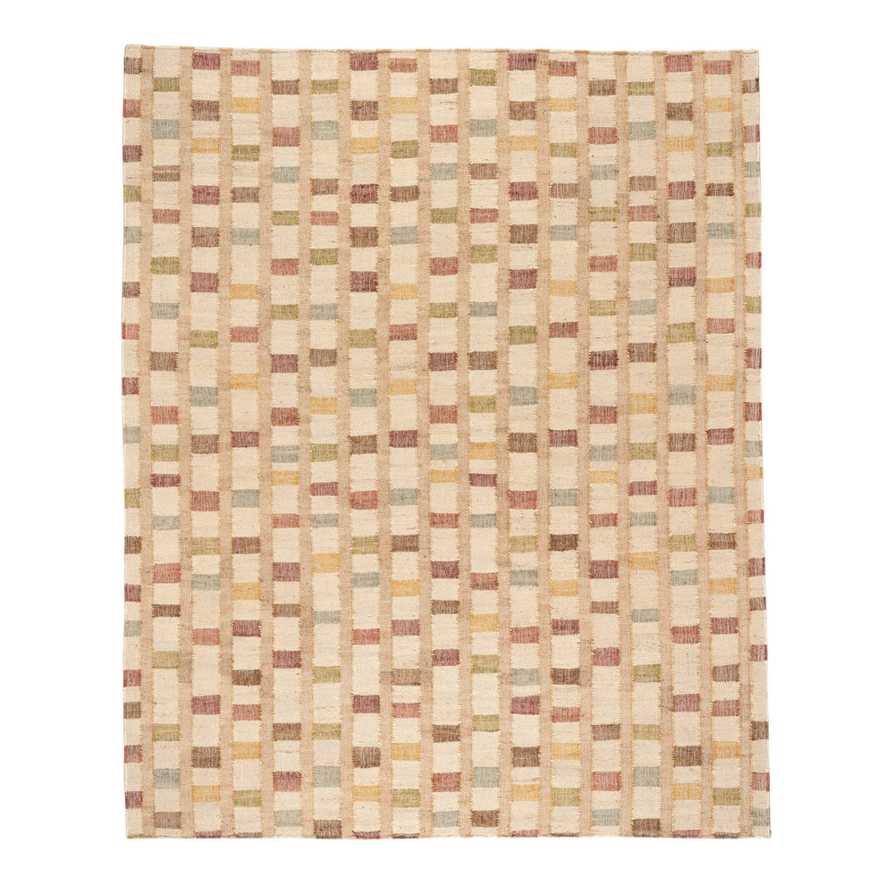 Mosaic Handwoven Jute Rug | Multi