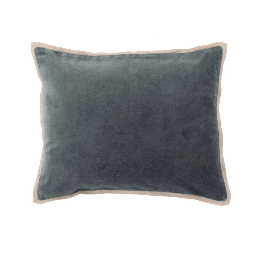 Gehry Velvet/Linen Decorative Pillow Cover | Pacific