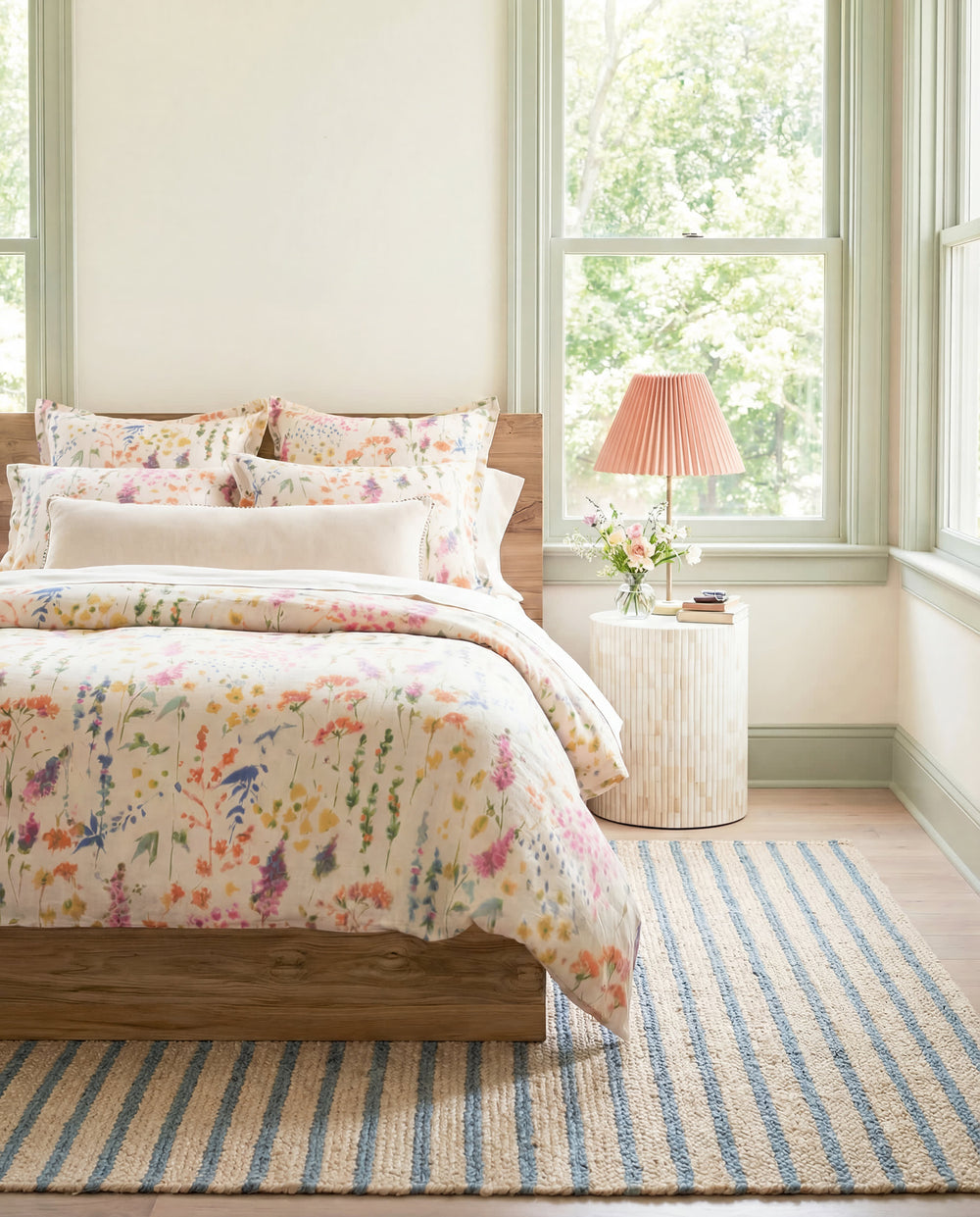 Pressed Flowers Sham | Multi