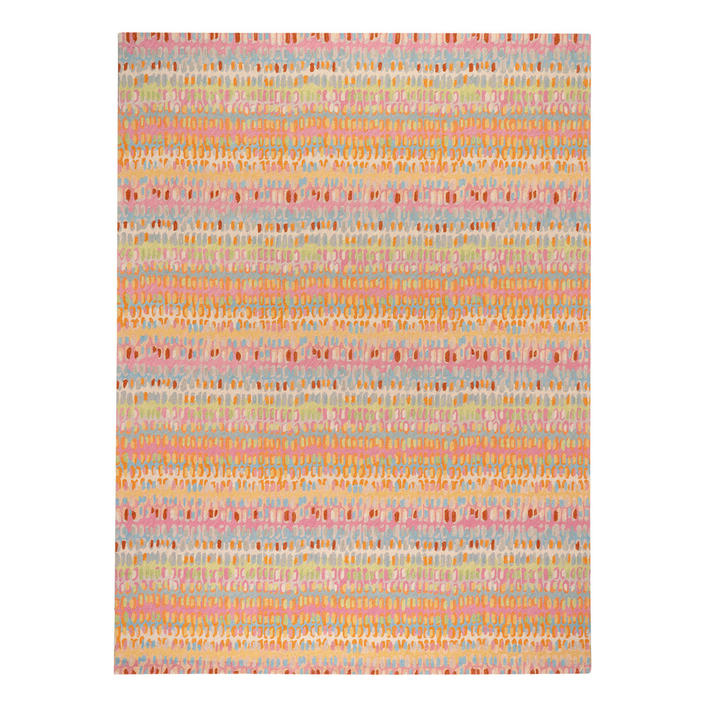 Paint Chip Hand Micro Hooked Wool Rug | Confetti