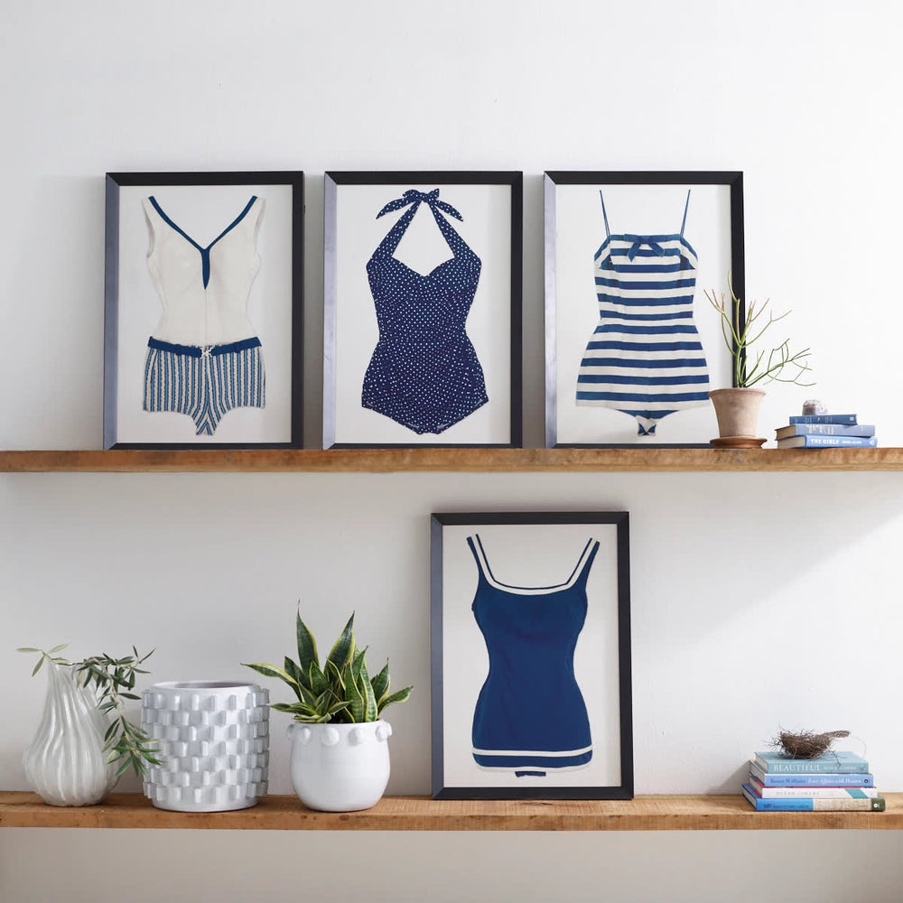 Swim Wall Art | White