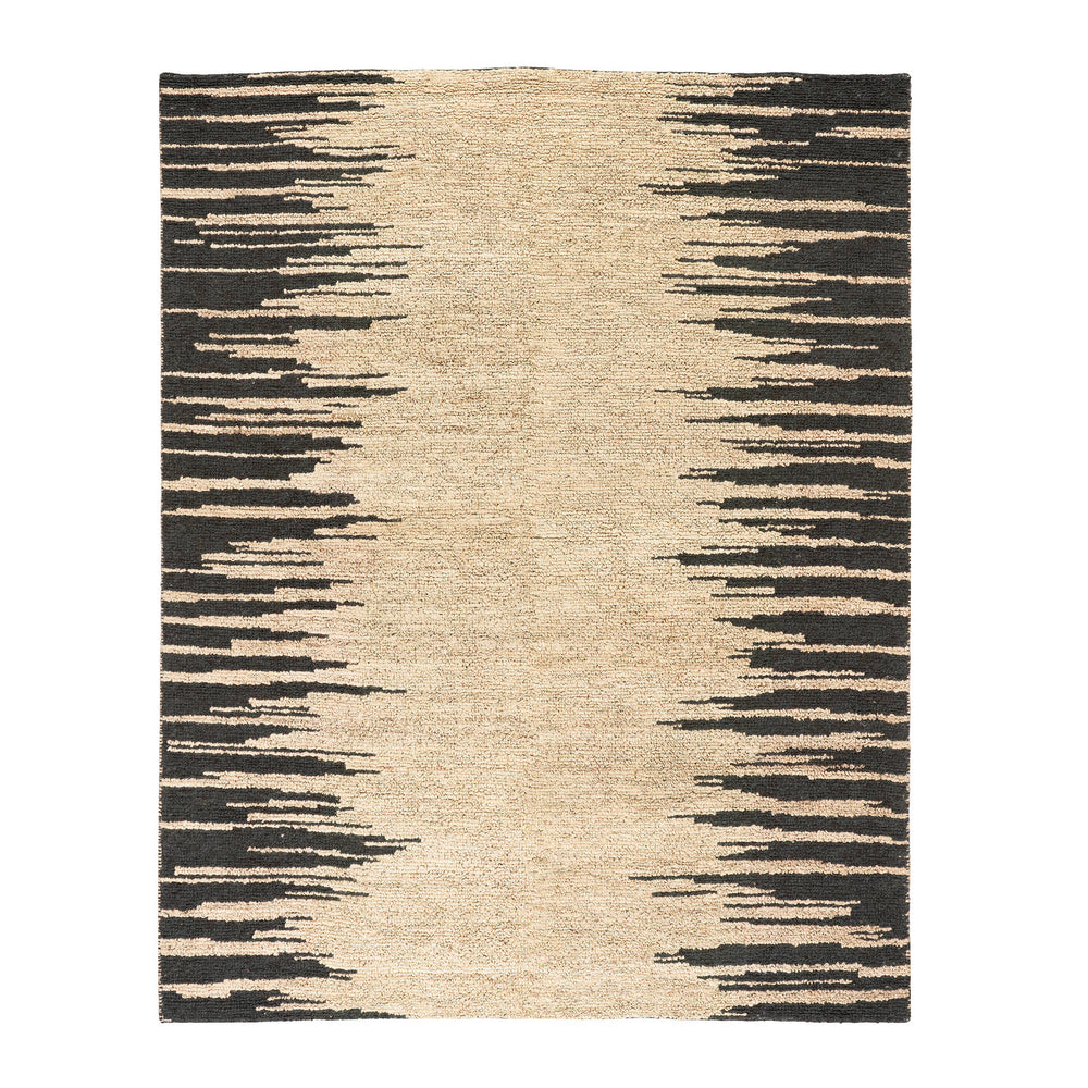 Moss Handwoven Jute Rug | Metal