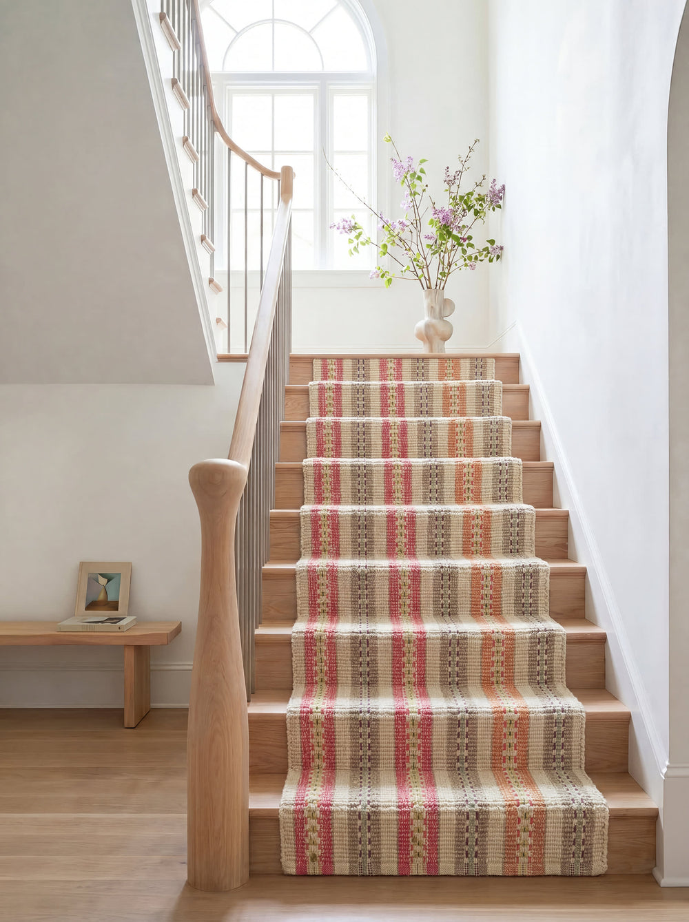 Long Slade Handwoven Cotton Rug | Spice