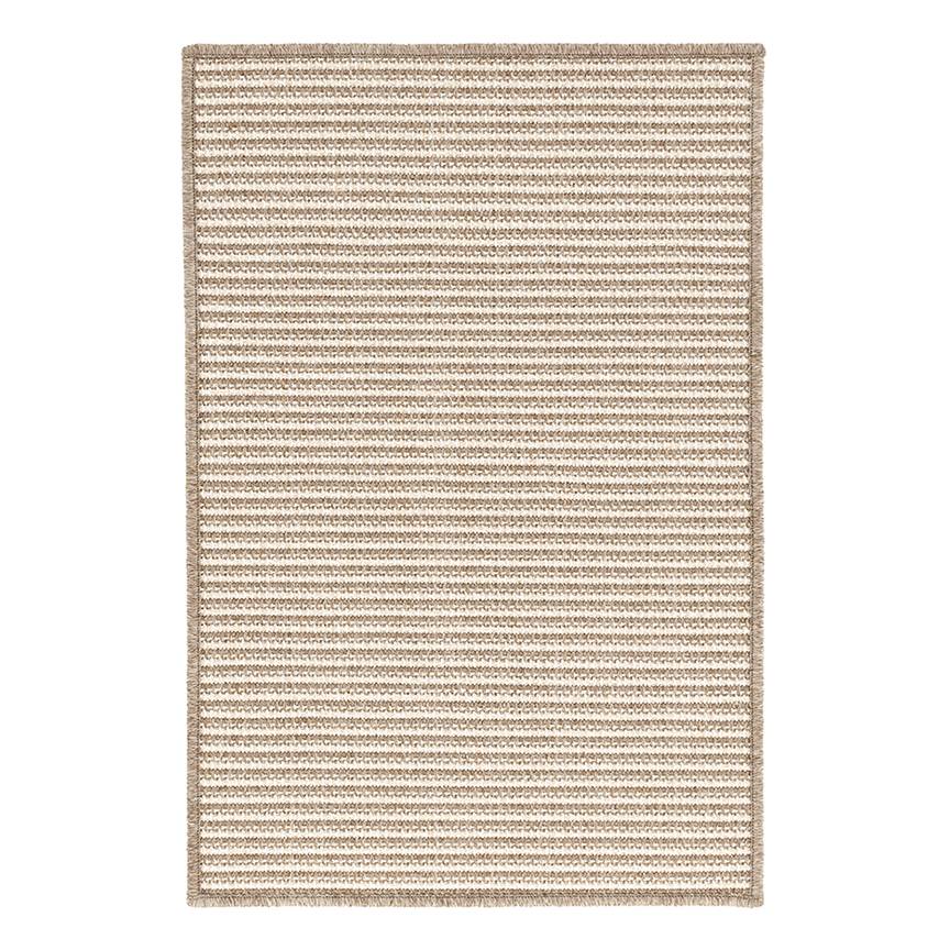 Oak Grove Woven Indoor/Outdoor Custom Rug | Khaki