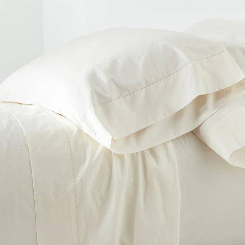 Classic Hemstitch Pillowcases (Pair) | Ivory