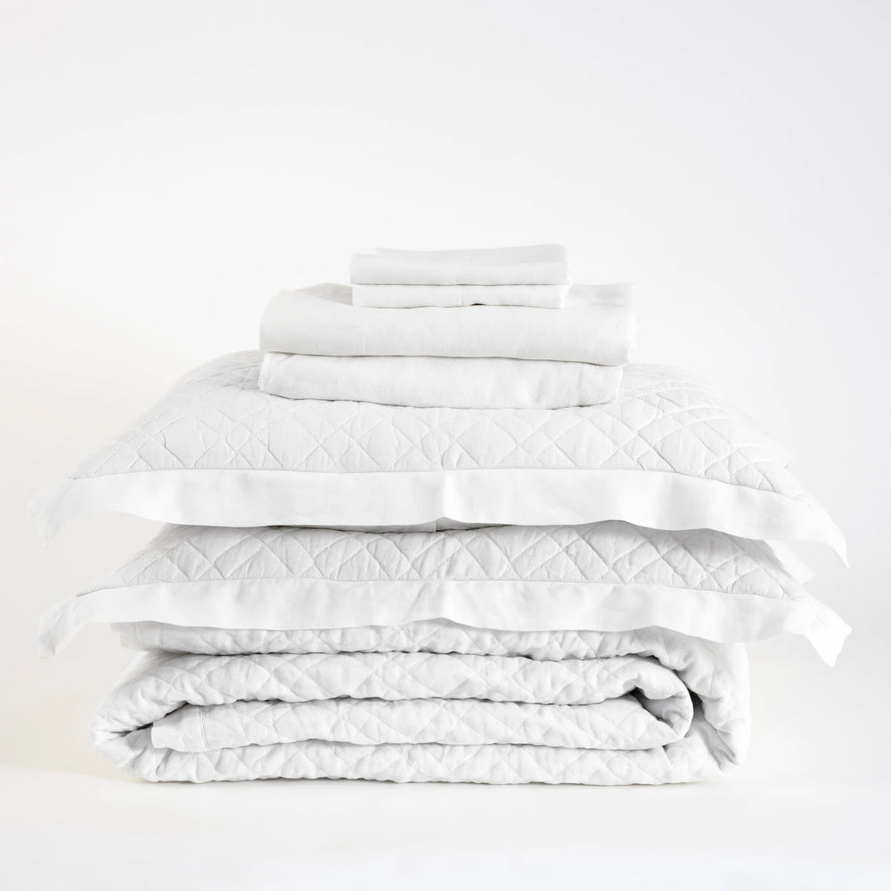 Lush Linen White Core Bedding Bundle | None