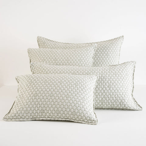 Lodi Matelasse Sham | Sage