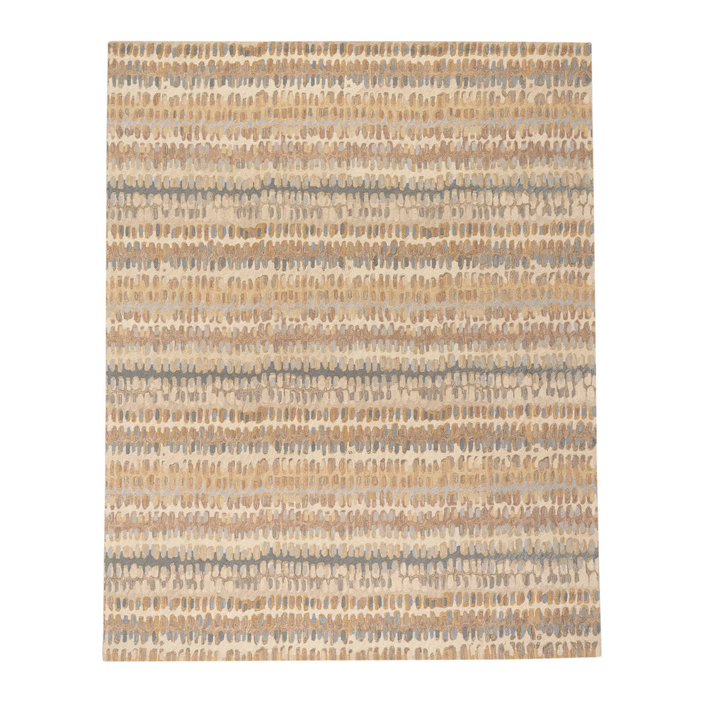 Paint Chip Hand Micro Hooked Wool Rug | Natural